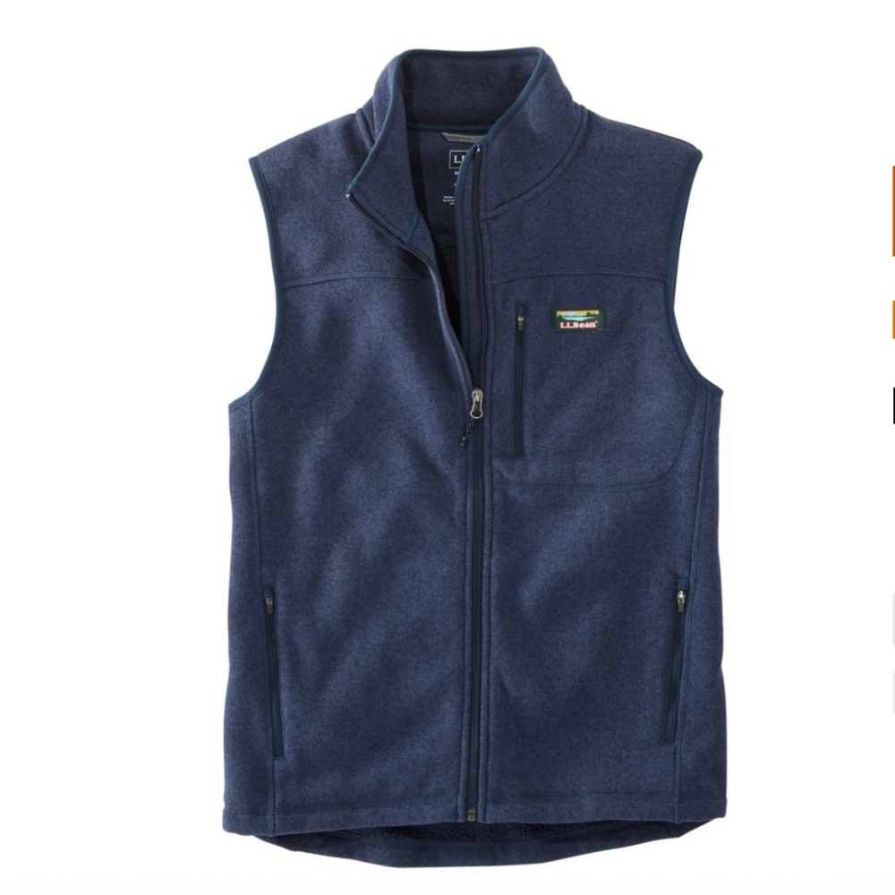 Men's Bean's Sweater Fleece Vest